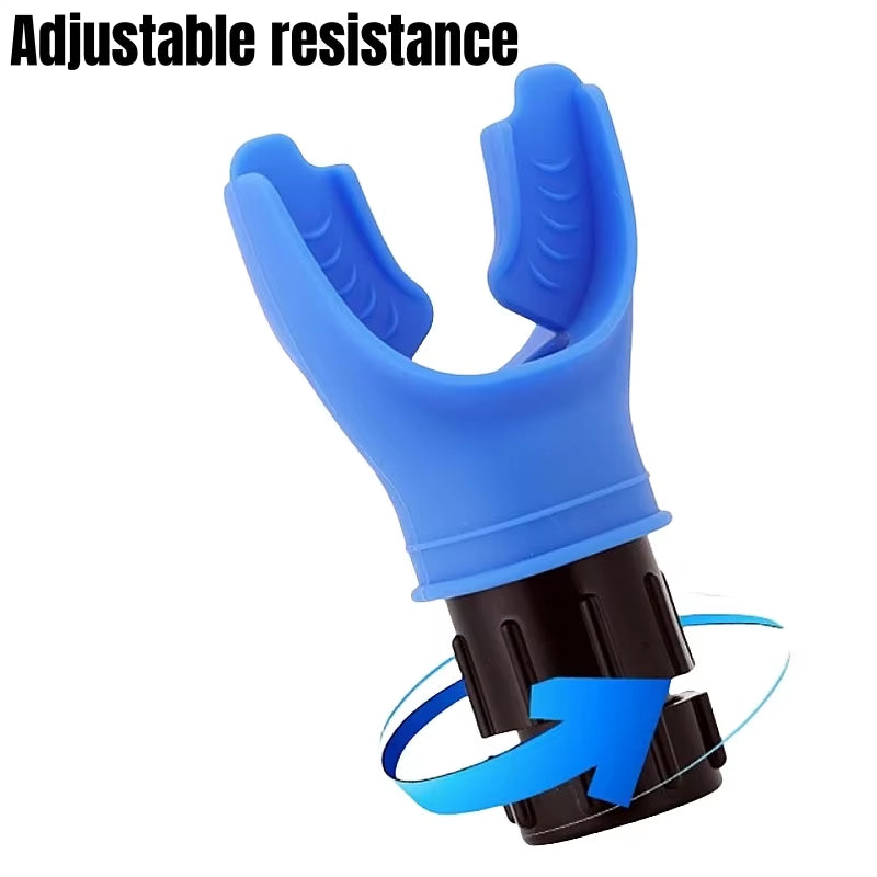 Sports Breathing Trainer Respiratory Mouthpiece - Fitness Equipment for Home Health Care