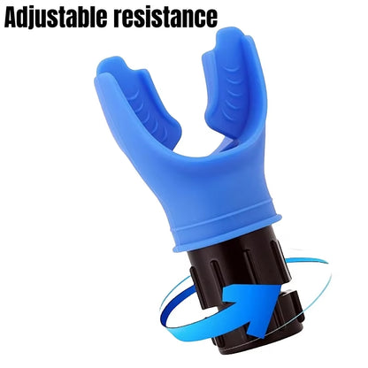 Sports Breathing Trainer Respiratory Mouthpiece - Fitness Equipment for Home Health Care